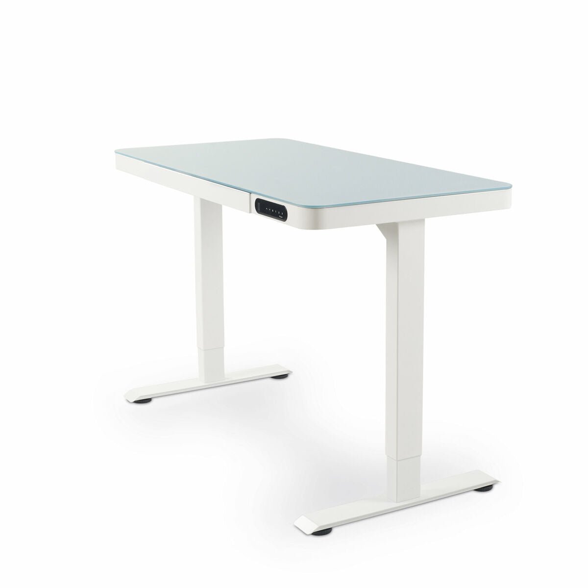 Desk Nate Steel White (120,3 X 60,3 CM ) - KlickGaming