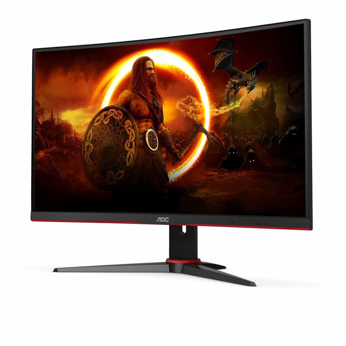 Monitor AOC C24G2AE/BK 23,6" WLED Curved LED VA Flicker free 165 Hz - KlickGaming