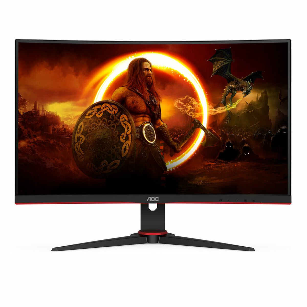 Monitor AOC C24G2AE/BK 23,6" WLED Curved LED VA Flicker free 165 Hz - KlickGaming
