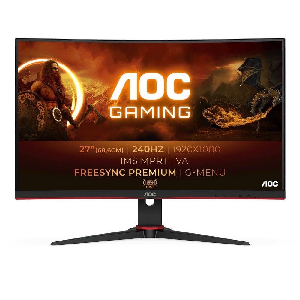 Monitor AOC C27G2ZE/BK 27" FHD LED 27" LED VA AMD FreeSync Flicker - KlickGaming